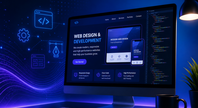 website designing and development