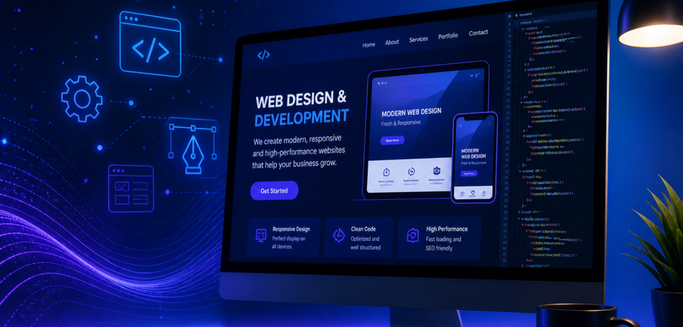 website designing and development
