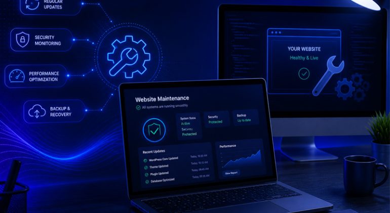 website maintenance